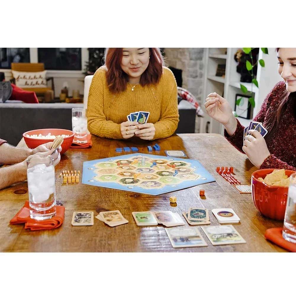 Catan Board Game Puzzle Leisur - Board Game Catan ulasan dan harga