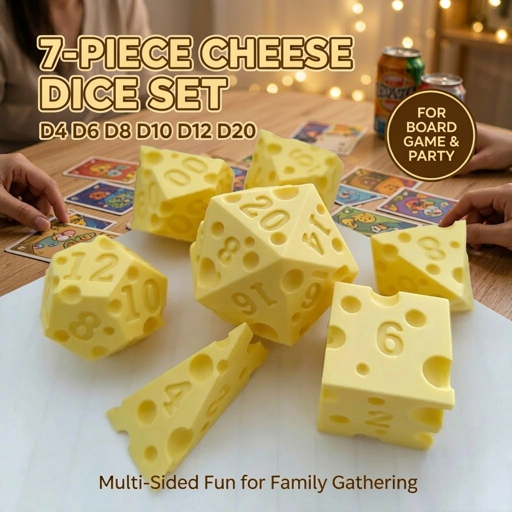 Creative Irregular Cheese Shap - Board Game Live ulasan dan harga